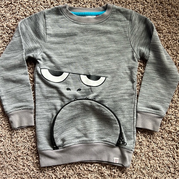 Sovereign Codes kids size 5 boys grey sweatshirt - Picture 1 of 4